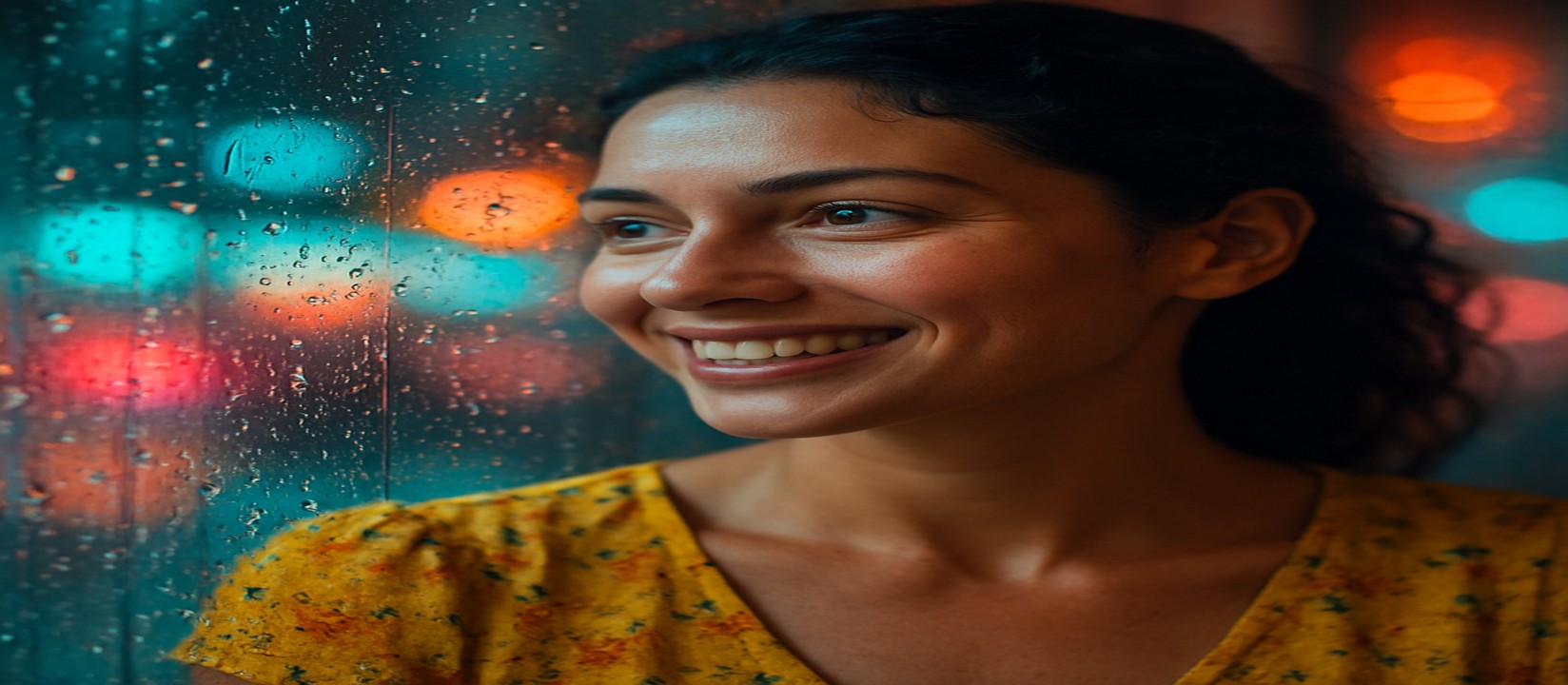 চকচকে গেমিং প্ল্যাটফর্মের পরিবেশে আর্কেড যন্ত্রটির পাশে হাসিখুশি এক তরুণী